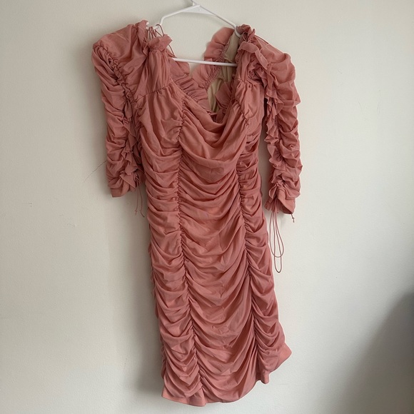 Fashionnova runched mini dress - Picture 1 of 2